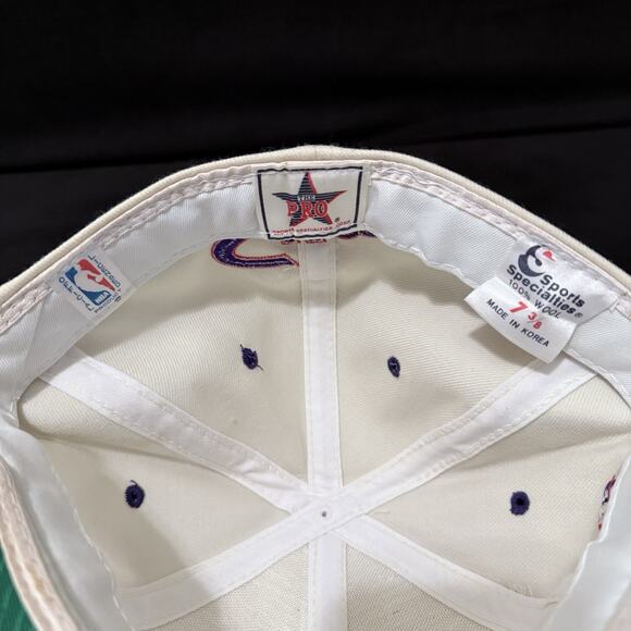 Vintage 90s Sports Specialties Phoenix Suns Wool Script Snapback Hat NBA READ! - Picture 6 of 7